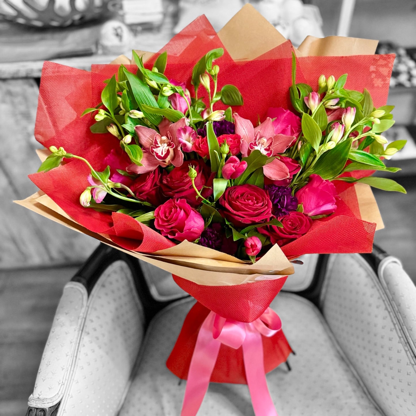 Heart Shaped bouquet