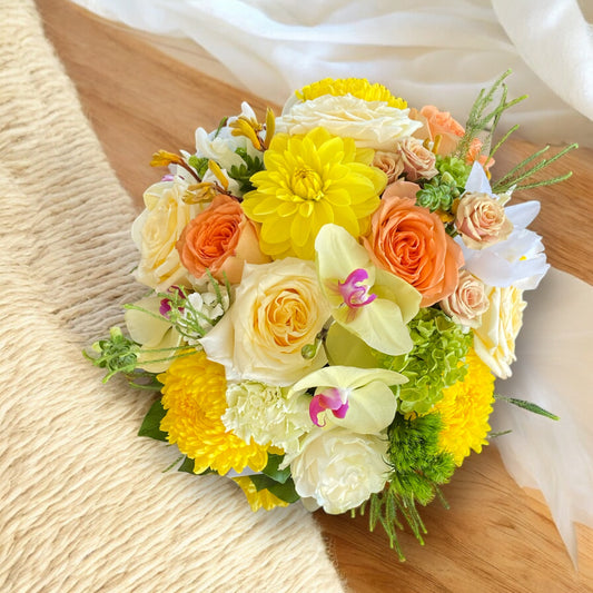 Amber Glow Arrangement