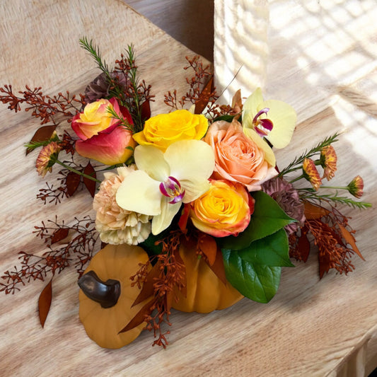 A Pumpkin Centerpiece