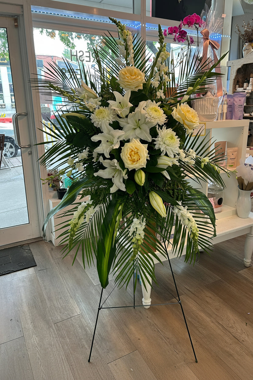 Serene Honour Standing Spray