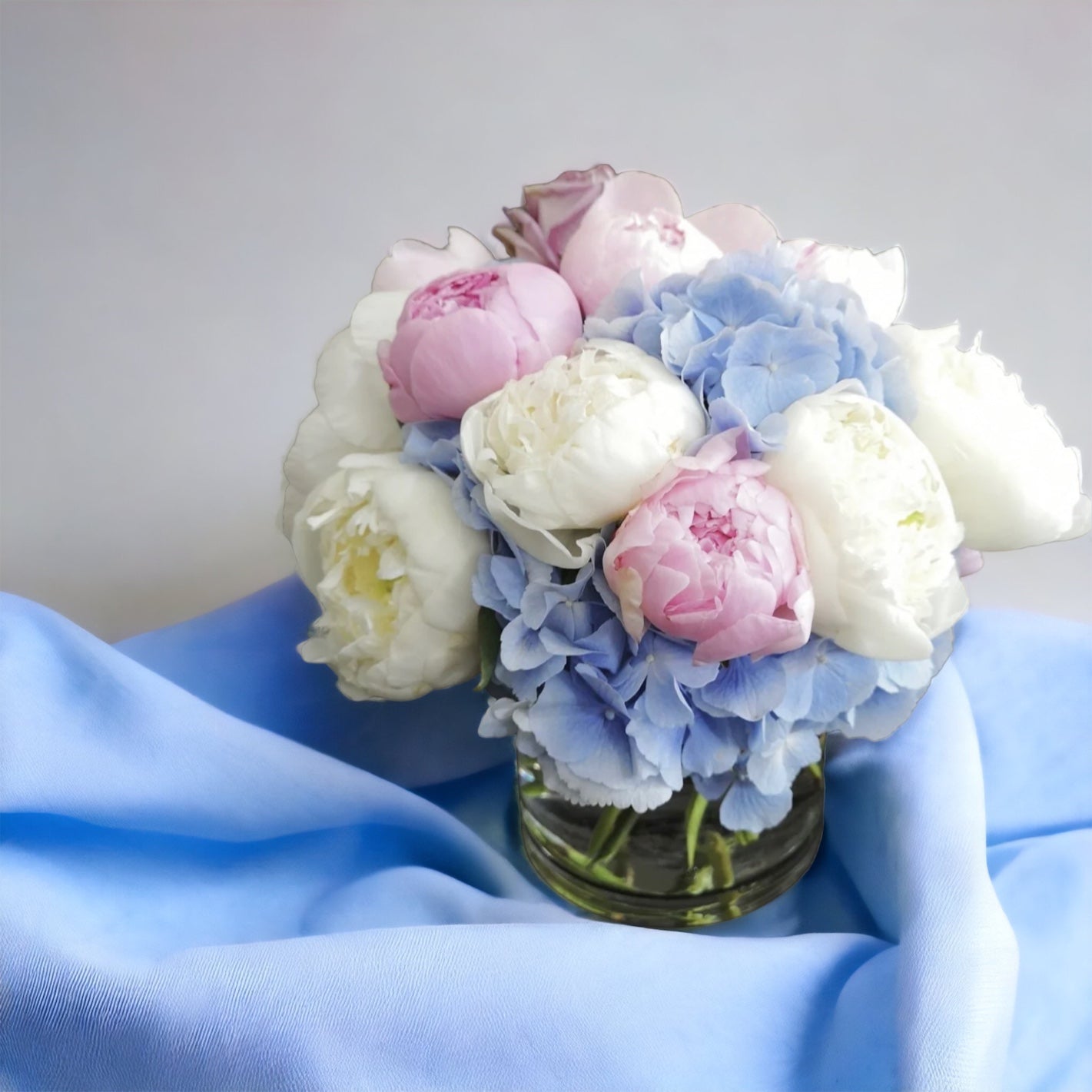 E6 Peony Vase Arrangement - Seasonal
