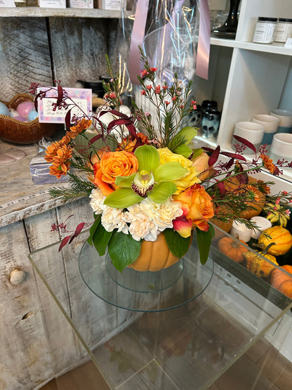 A Pumpkin Centerpiece