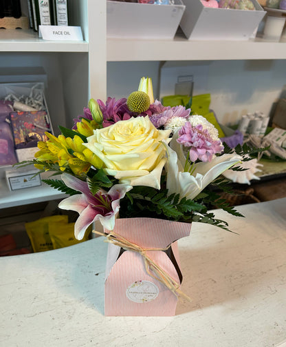 Mini Masterpiece Craft Box Vase Arrangement for your budget