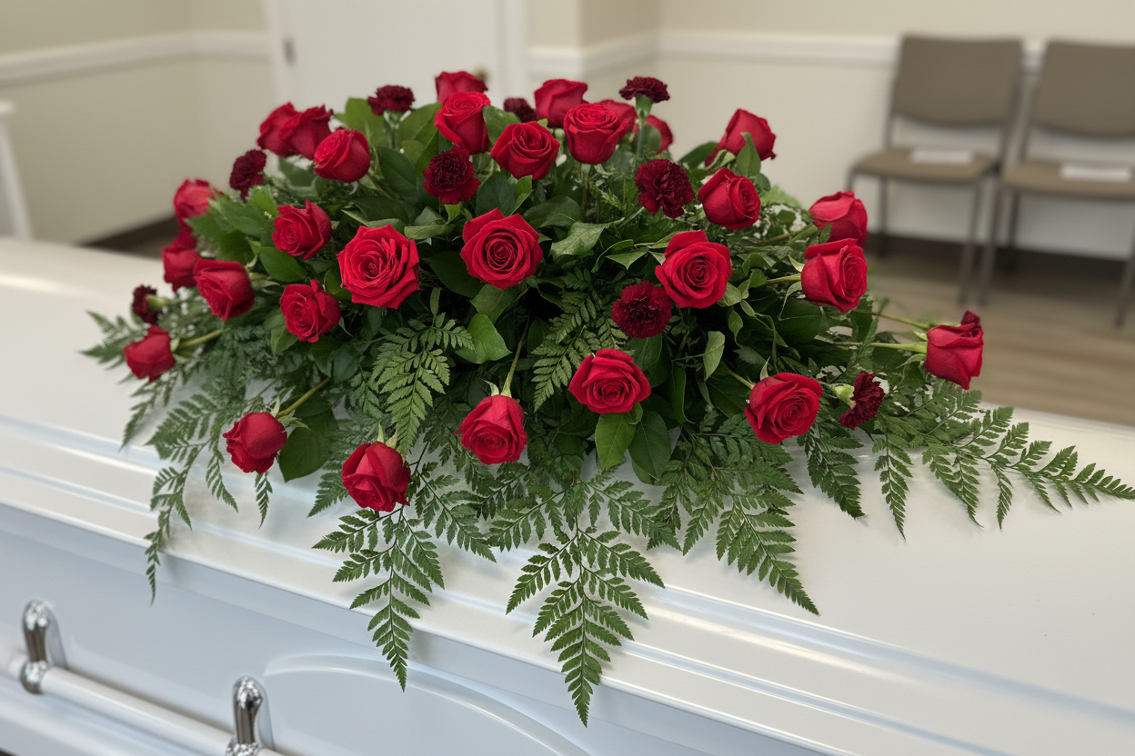 Sympathy Casket Spray