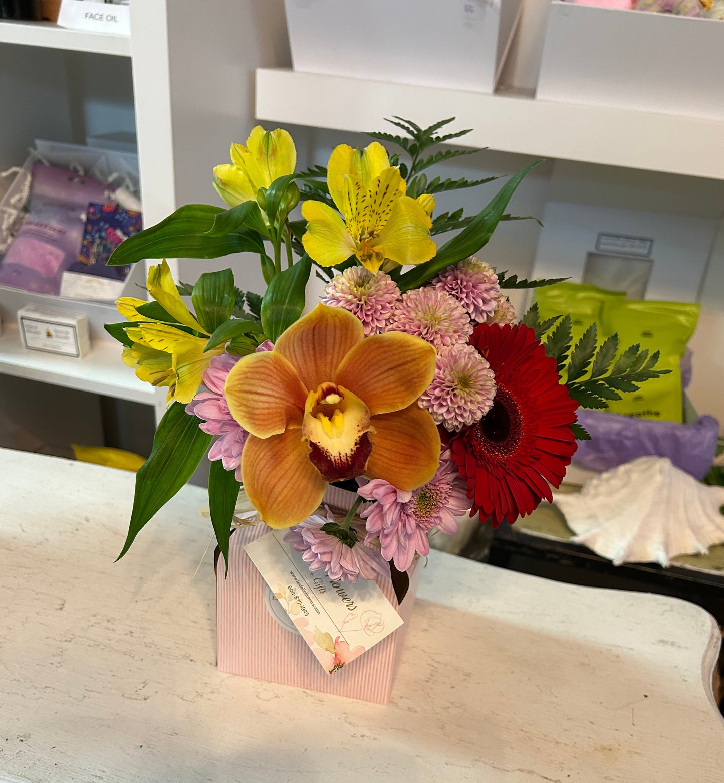 Mini Masterpiece Craft Box Vase Arrangement for your budget