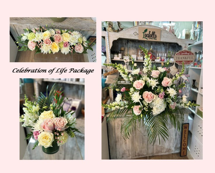 Sympathy Flowers - Celebration of Life Package