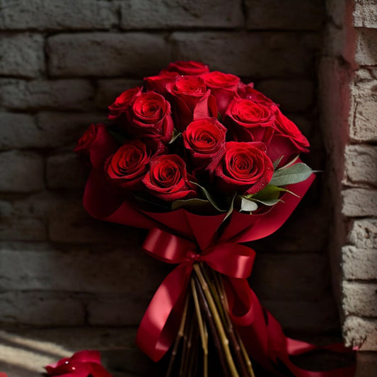 Classic Red Dozen Roses