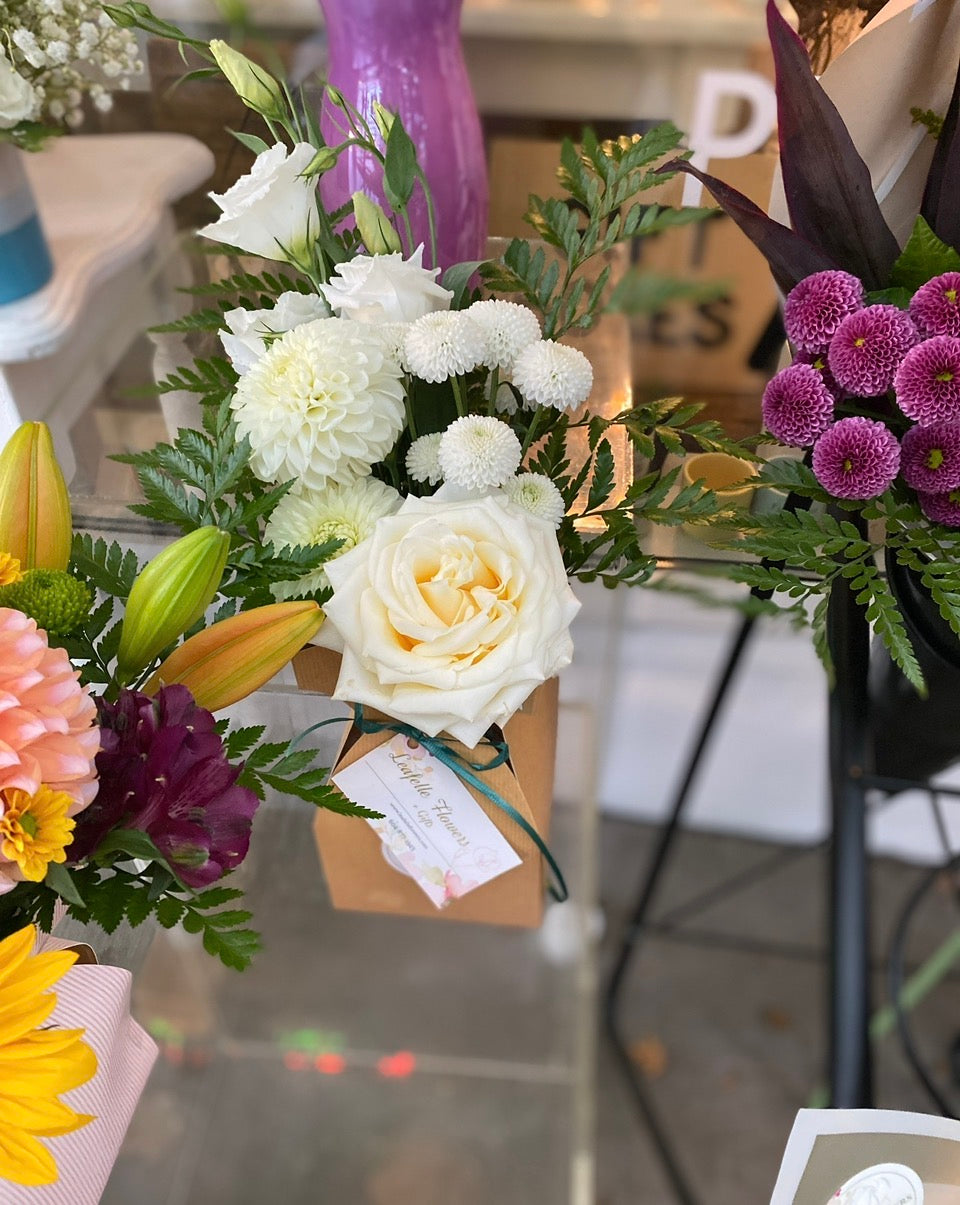 Mini Masterpiece Craft Box Vase Arrangement for your budget