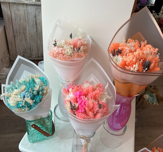 Dried Bouquet Forever Flowers