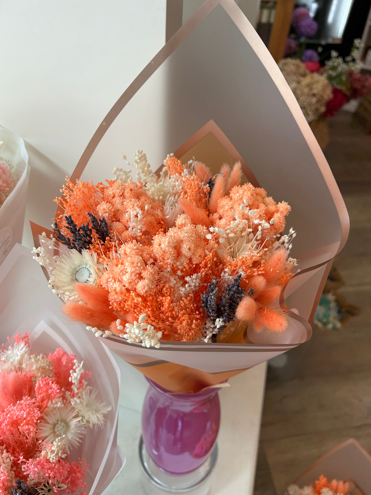 Dried Bouquet Forever Flowers