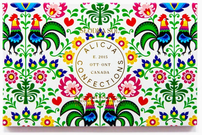 Chocolates $14.99 per postcard - Grouped chocolates are for photo reference only