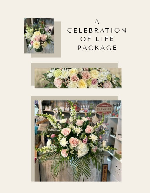 Sympathy Flowers - Celebration of Life Package