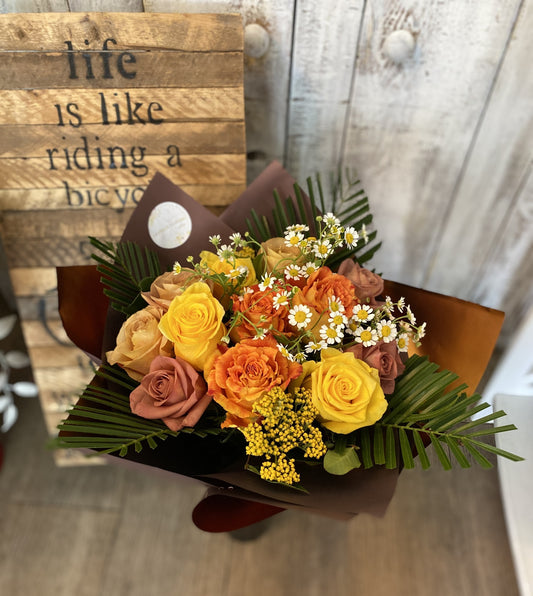 Happy Father's Day Dozen Roses Bouquet