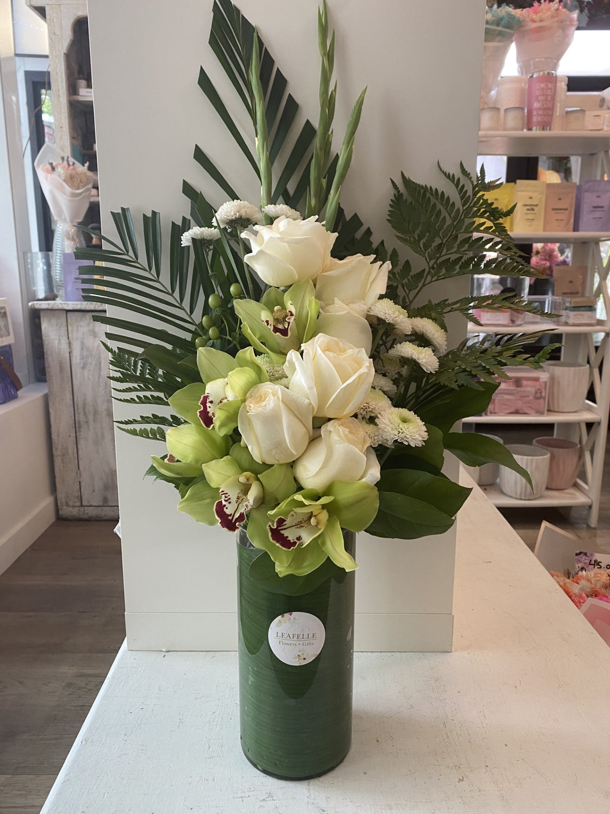 Soft Symphony Vase Arrangement